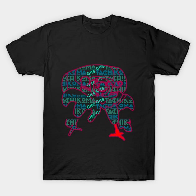 GITS - Lithium Flower - Tachikoma T-Shirt by MountainFold